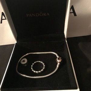 Pandora Rose gold Heart Bracelet 🎀🎀🎀